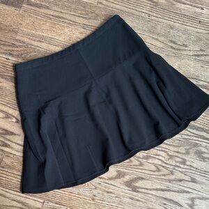 BCBGMaxAzria Lucy Black Skater mini Skirt Medium EUC
